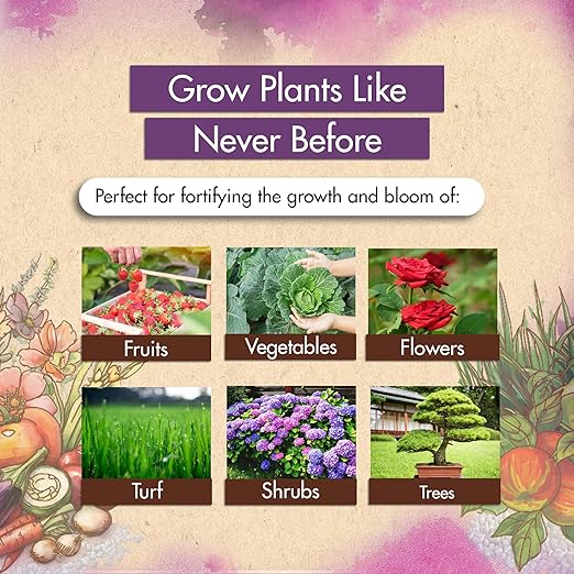 5 lb. Urea Fertilizer 46-0-0, High Nitrogen Fertilizer for Plants, Ideal Plant Food Nitrogen for Grass, Vegetable, Fruits, and Flowers - Promotes Greener Plant Color and Vibrant, Lush Growth