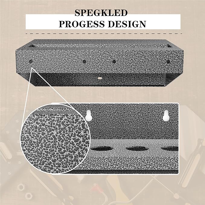 Screwdriver Holder, Pliers Holder, Hammer Rack, Set of 3 Tool Holder Organizer, for Workbench for Workshop, Shed, Garage, Home, Stores