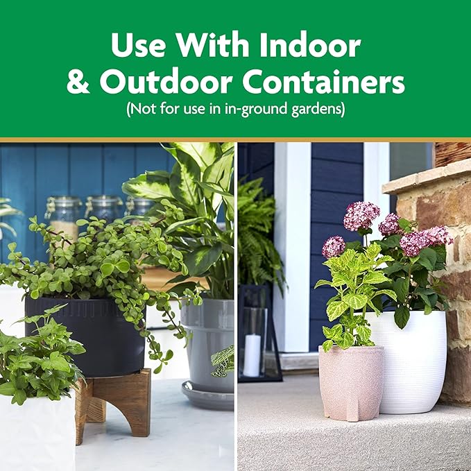 Miracle-Gro Potting Mix, For Indoor or Outdoor Potted Plants, Flowers, Vegetables, Shrubs, Annuals, and Perennials, Feeds Up to 6 Months, 8 qt.