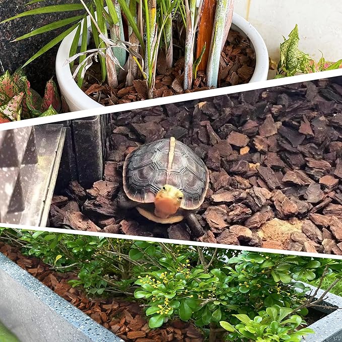 3 Quart Organic Orchid Bark for Potting-Natural Orchid Mulch for Potted Plants, Root Development of Orchid Plants and Garden Soil Amendment Mix