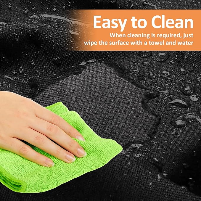 22 Inch Charcoal Kettle Grill Cover for Weber Grill, for Weber 22 Inch Master Touch Charcoal Grill, 600D Heavy Duty Waterproof Replacement for 7150, Outdoor BBQ Covers