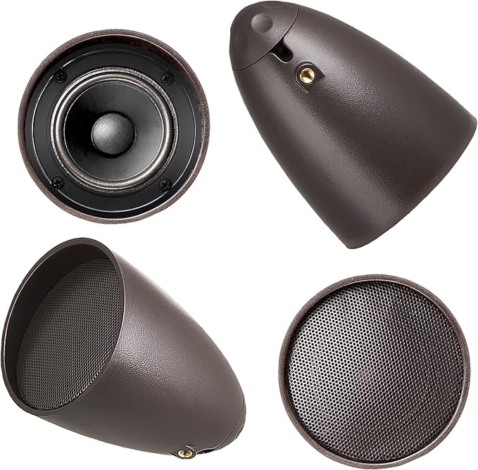 OSD Audio 2.5" Landscape In Ground/Mountable 30W Speaker, Outdoor Weather Resistant Pair, LS2 Bronze (Pair)
