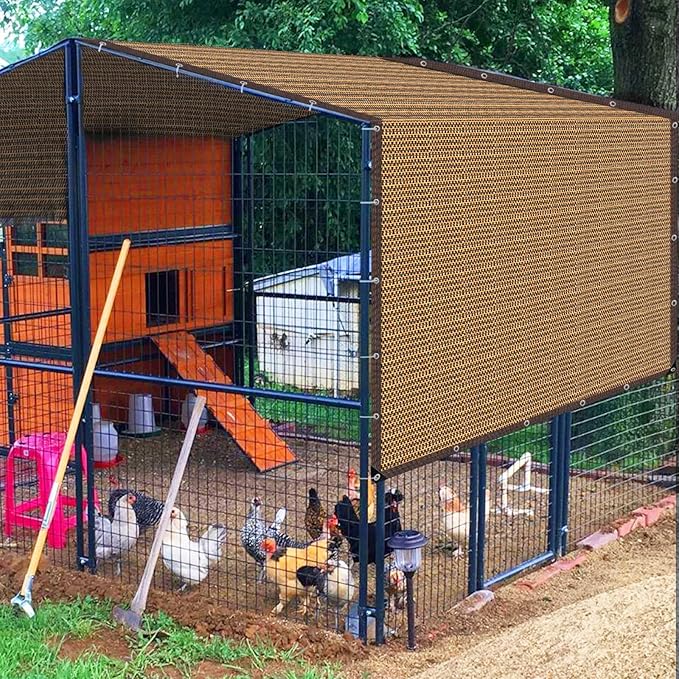 20x30FT 80% Shade Cloth Sun Shade Net with Grommets Sunblock Net Mesh Tarp for Garden,Plants Cover,Greenhouse and Patio