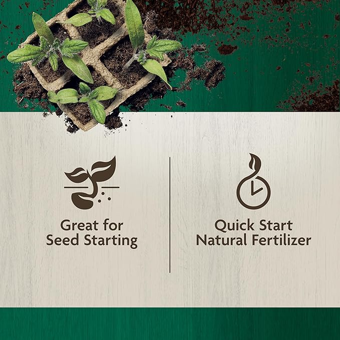 Miracle-Gro Organic Indoor Potting Mix, Protects Against Over and Under Watering, for Indoor Container Plants, Houseplants and Starter Plants, OMRI Listed, 16 qt., 2-Pack