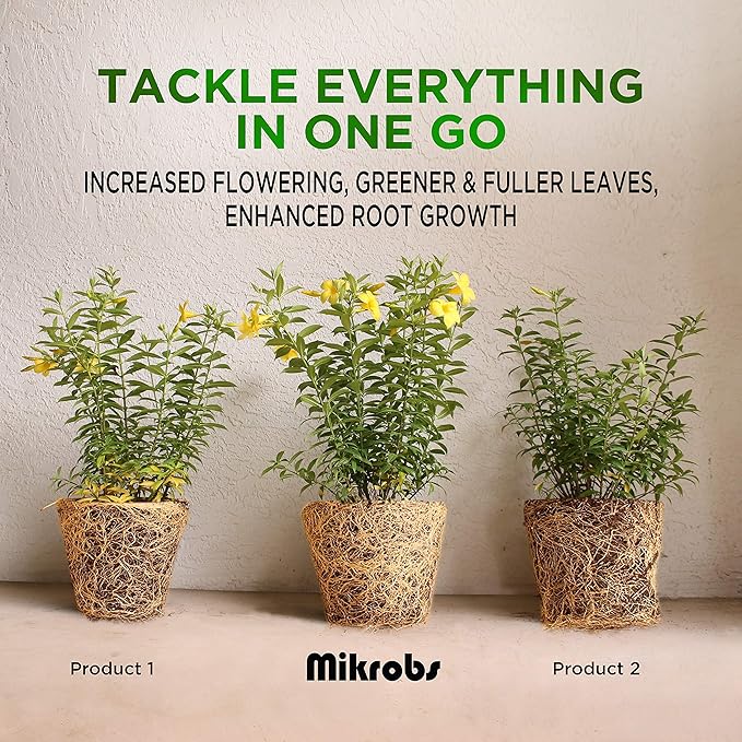 Mikrobs - Microbial Superpack for Living Soil. Revitalize Plants (1 lb.)