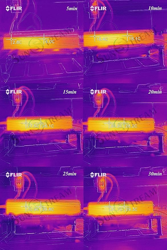 SunStream 1000 Watt HPS Light Dimmable Electronic Grow Light Ballast for Indoor Plant (Liteversio, Yellow)