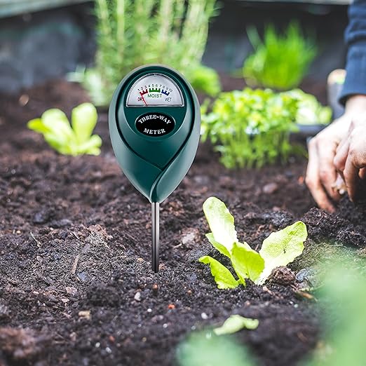 Tennedriv Green 2 Pack Soil Moisture Meter for House Plants, Plant Water Meter,Plant Moisture Meter for House Plants and Outdoor Plants, No Batteries Required