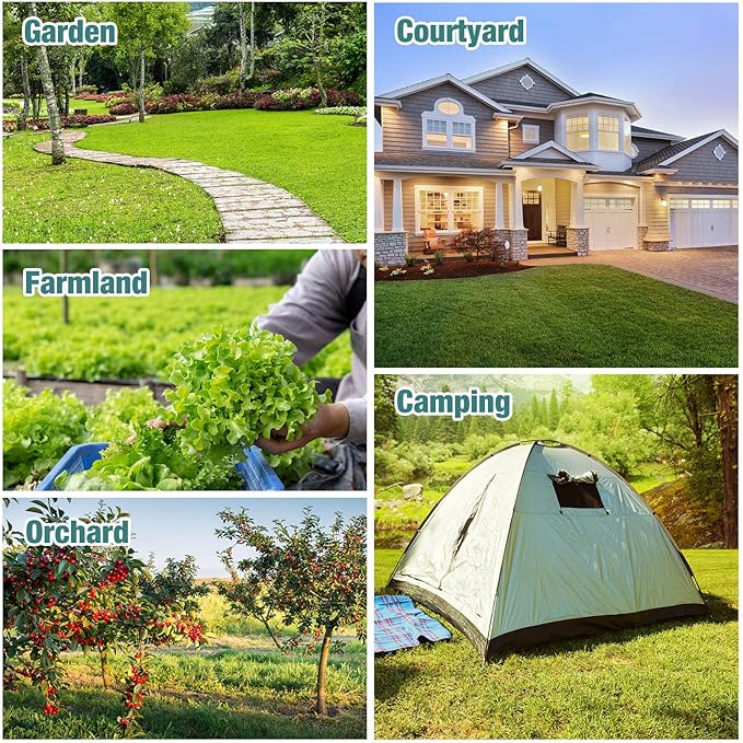 28 Pieces Solar Mole Repellent Ultrasonic Outdoor Gopher Deterrent Spikes for Garden Yard Lawn Waterproof Solar Powered Repeller for Groundhogs, Voles, Snakes and Other Burrowing Animals (Round)