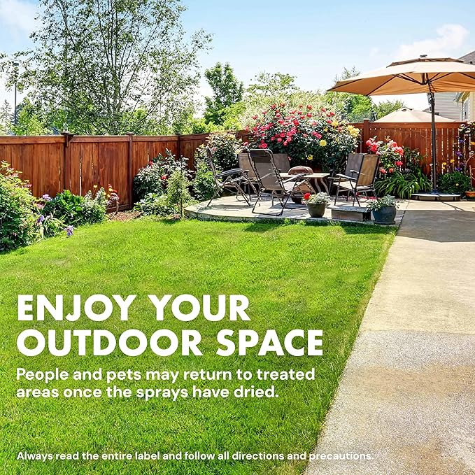 Spectracide Weed And Grass Killer 1.33 Gallon, AccuShot Sprayer Refill, 4 Pack